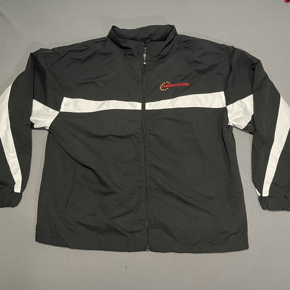 Vintage Chase Authentics Mens NASCAR Windbreaker Jacket‎ XXL Y2K